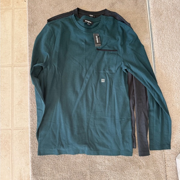 EXPRESS NWT Men’s 3 long Tee shirt bundle - Picture 7 of 10